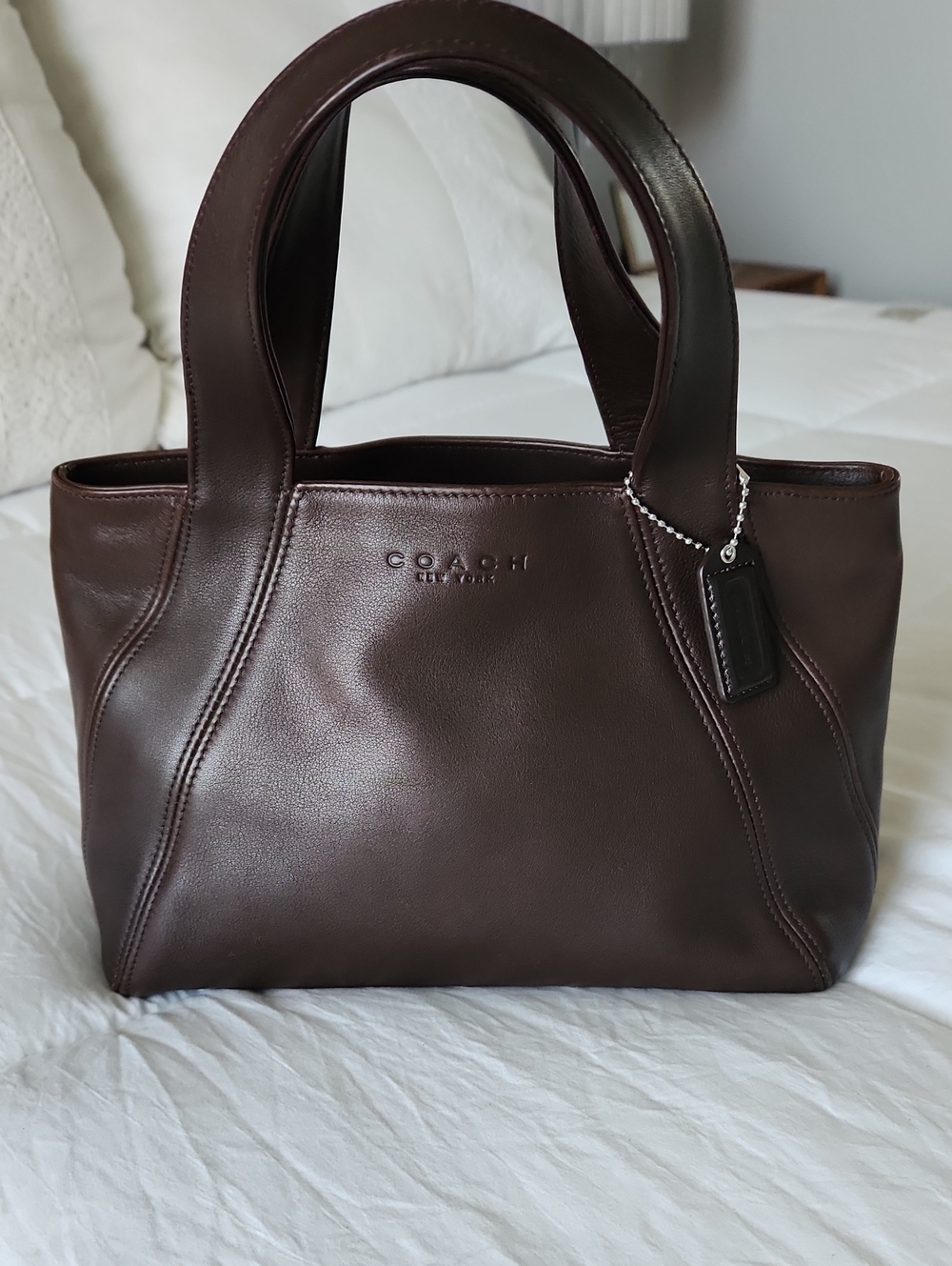 Vintage Mini Coach Women's Brown Tote